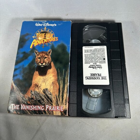 Walt Disney True Life Adventures The Vanishing Prairie G Rated 1954 VHS Video - Picture 3 of 3